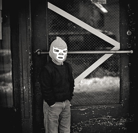Boy in a Mask, ©Jarvis Grant